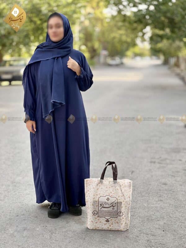 مانتو عبایی رنگی و مشکی - فروشگاه اینترنتی حجاب نیکزاد