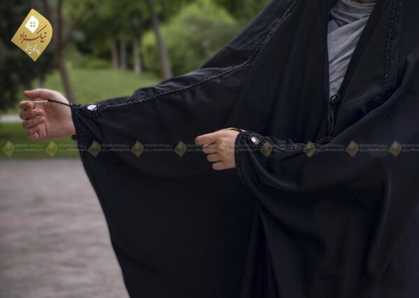 چادر جده منجوق دوزی - فروشگاه اینترنتی حجاب و ملزومات پوشش نیکزاد