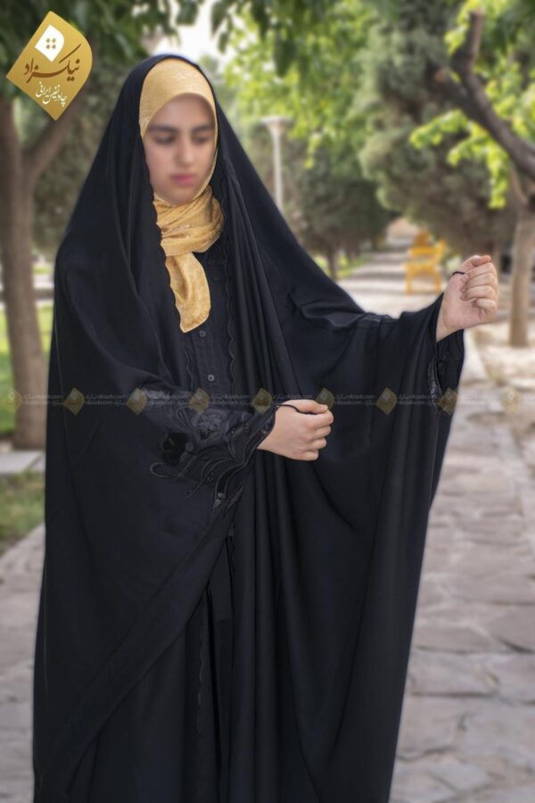 چادر جده گلدوزی طرح سه - حجاب نیکزاد