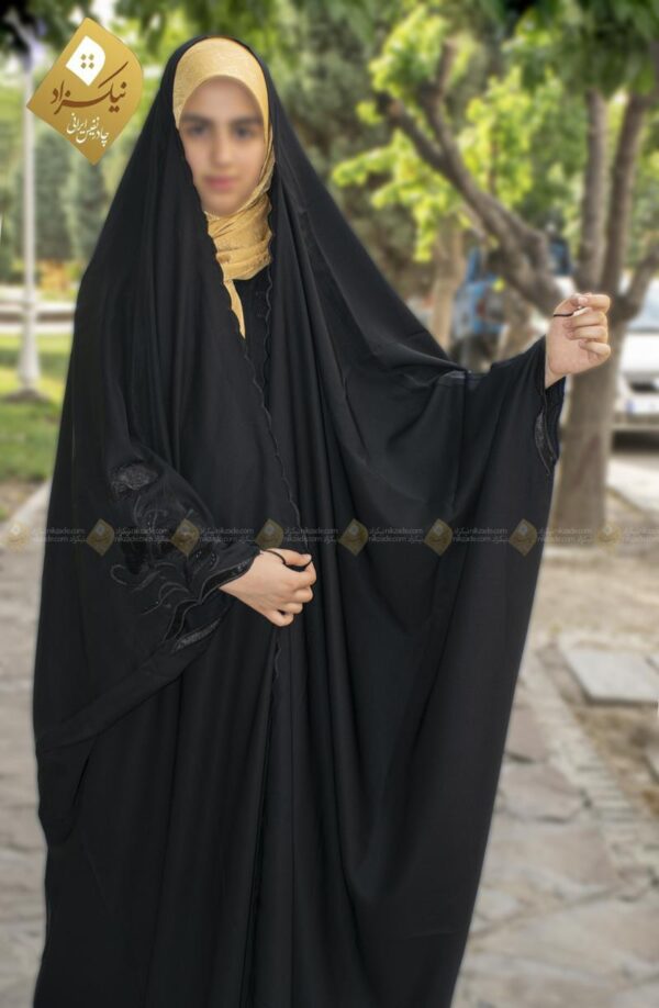 چادر جده گلدوزی طرح سه - حجاب نیکزاد